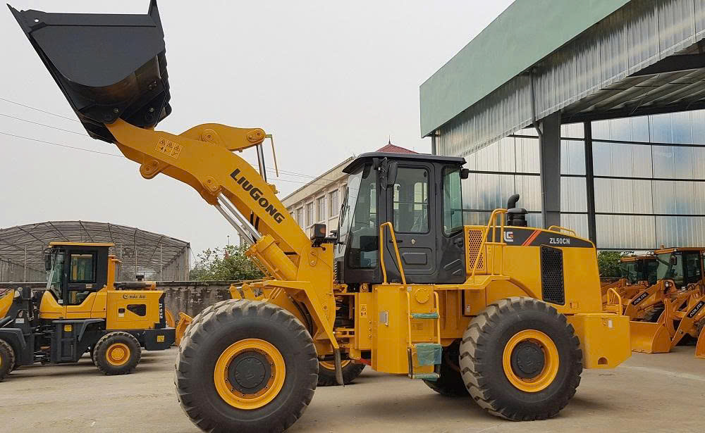 Máy xúc lật LIUGONG CLG877H- gầu 5.7 m3 (Khối) Bản Cao Cấp